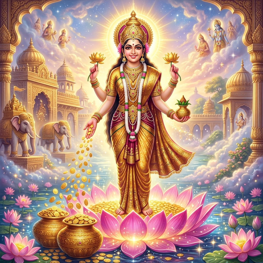 Goddess Mahalakshmi — Divine Grace and Prosperity