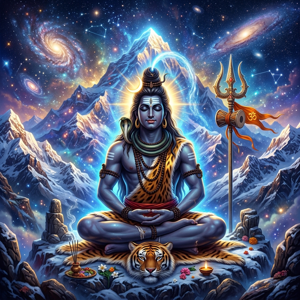 Lord Shiva — Adiyogi, The First Yogi